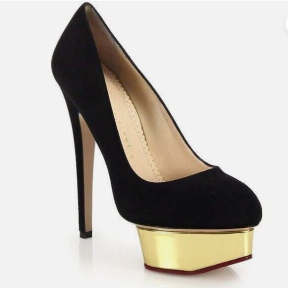 Charlotte Olympia ‘Dolly’ Platform Pumps – Size 38 (US ~8) - Picture 1 of 8